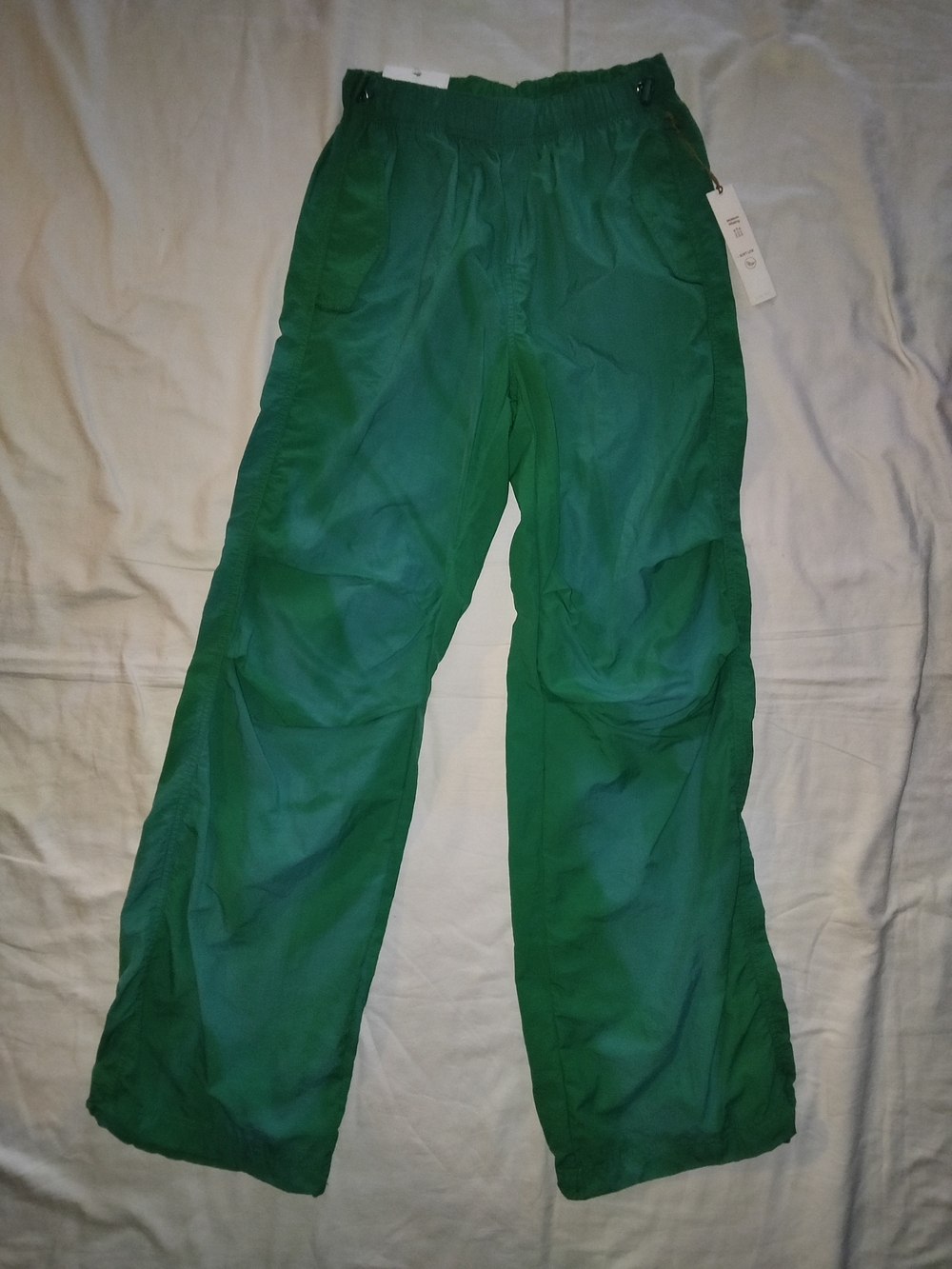 Love Tree Men's Emerald Green Elastic Waist Joggers